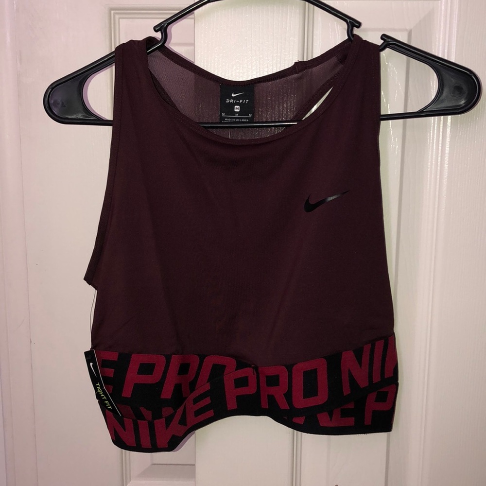 Nike Pro Intertwist Crop Tank Top